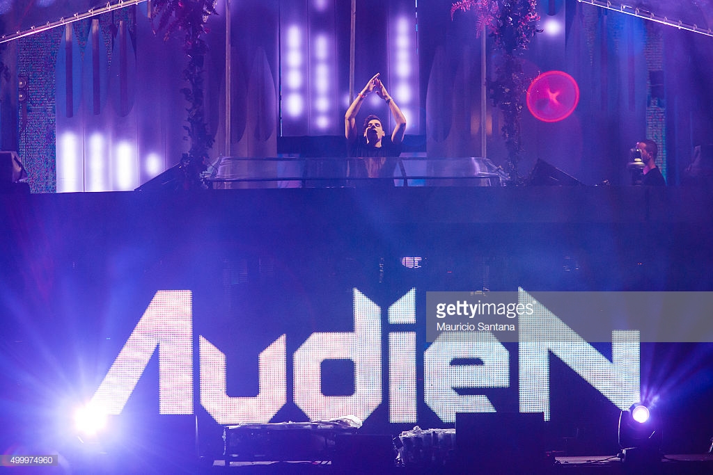 Audien performs during EDC Electric Daisy Carnival at Autodromo de Interlagos on December 04, 2015 in Sao Paulo, Brazil. (Photo by Mauricio Santana/Getty Images)